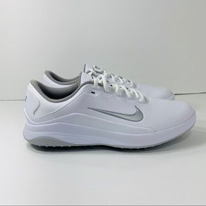 NIKE Vapor Golf Shoes White Silver Women SZ 10
